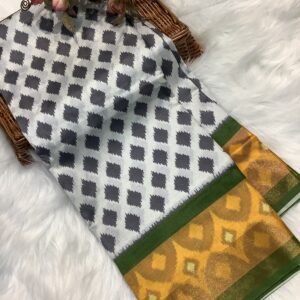 The Olive & Cream Ikat Elegance